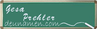 Gesa Prehler Visitenkarte